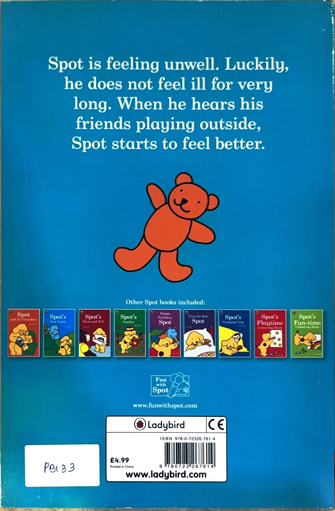 Spot's Tummy Ache