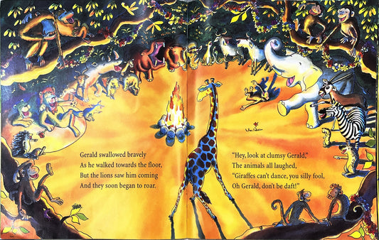 Giraffe can't dance