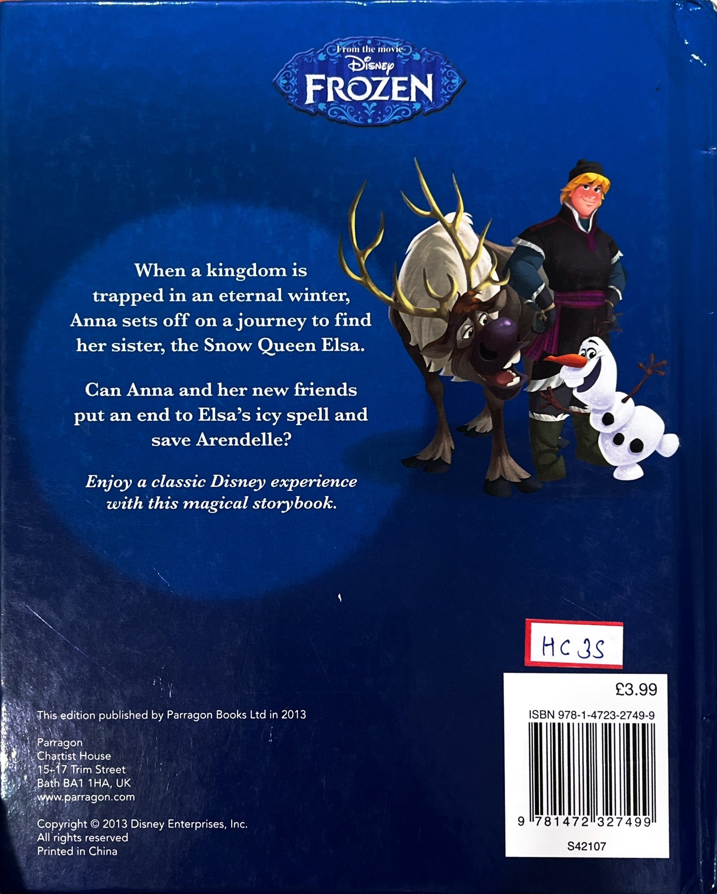 DIsnep Frozen (Hardcover)
