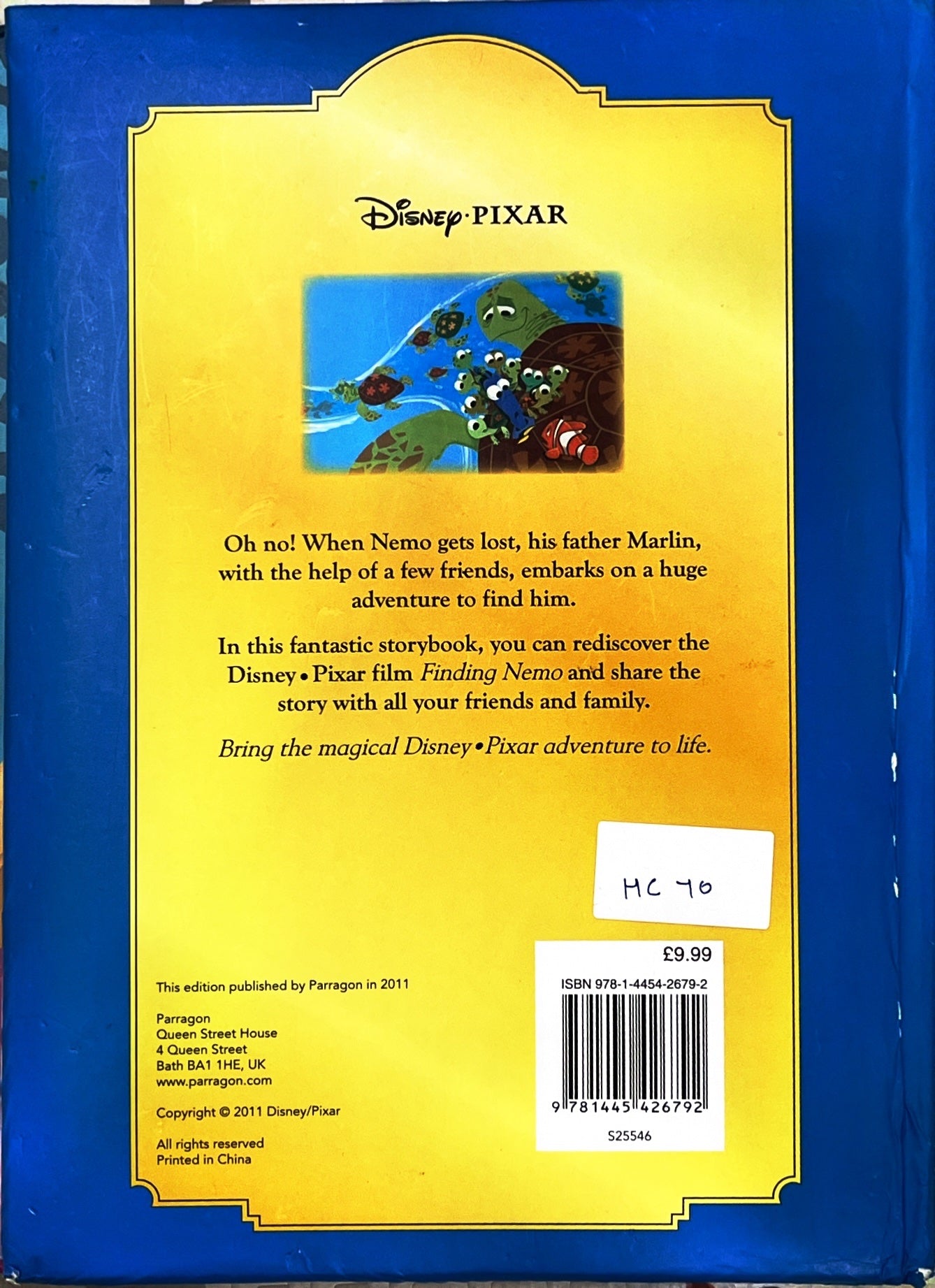 Finding Nemo (Hardcover)