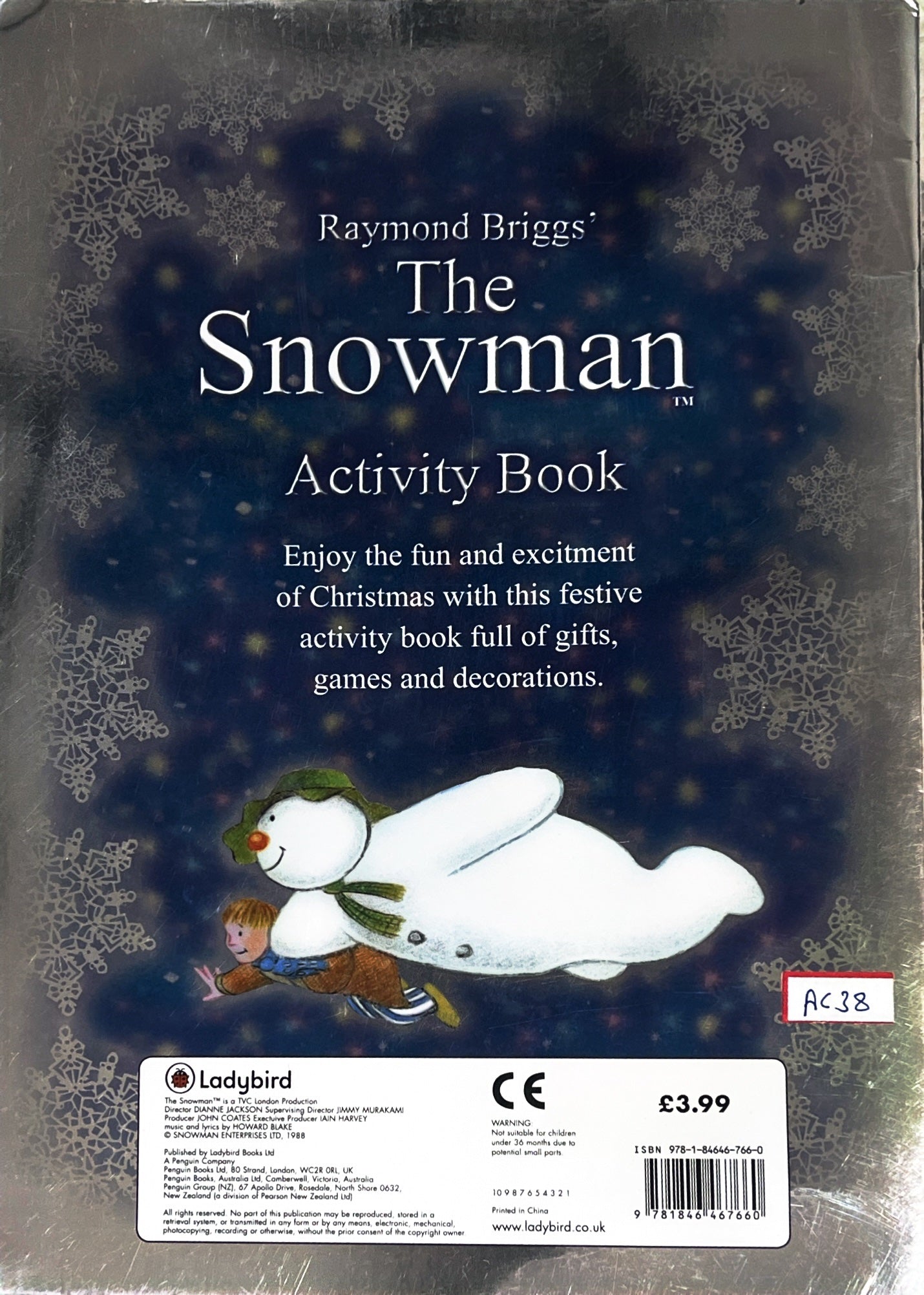 The Snowman (Activity Book)