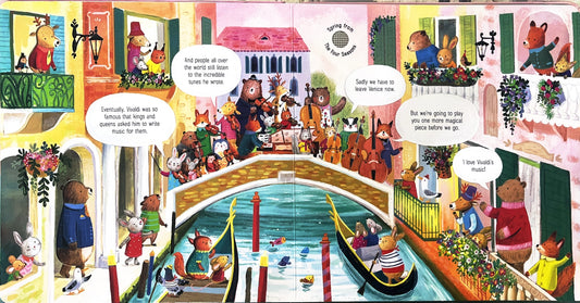 The animal Orchestra play Vivaldi ( Multi Sound Book)