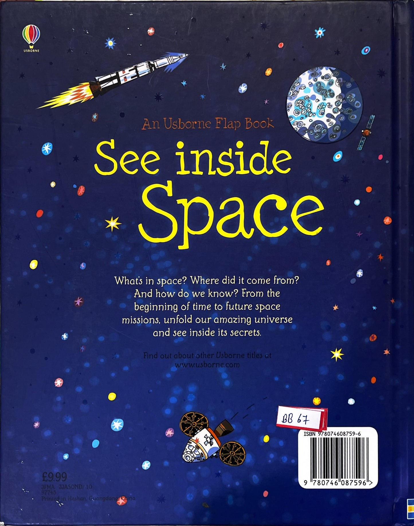 Usborne See Inside Space (Lift the Flaps)