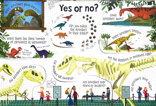 Usborne Questions and Answers about Dinosaurs (Lift the Flaps)