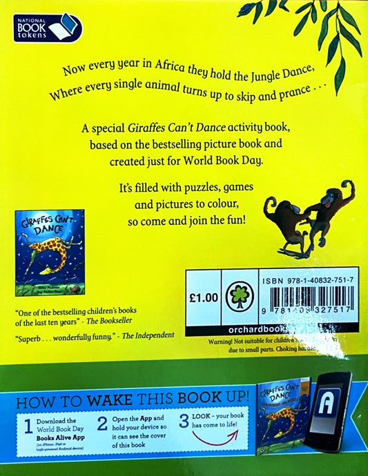 Giraffe can't dance (Activity Book)