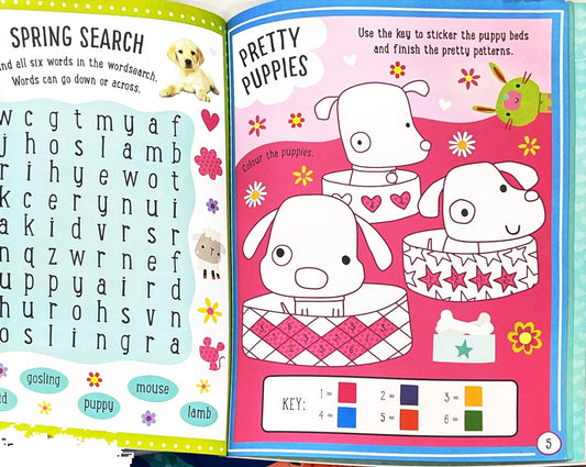 Farm Animals (Sticker book)