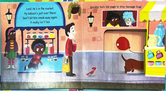 The Sausage dog (turn the pages)