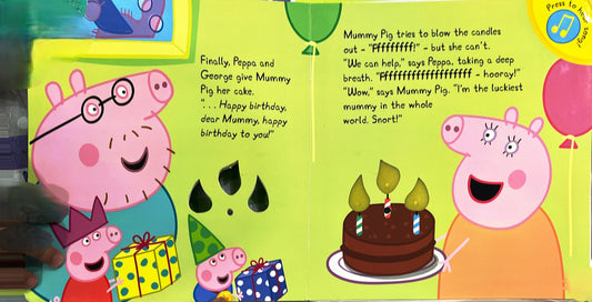 Happy Birthday Peppa ( Magic Candle Book)