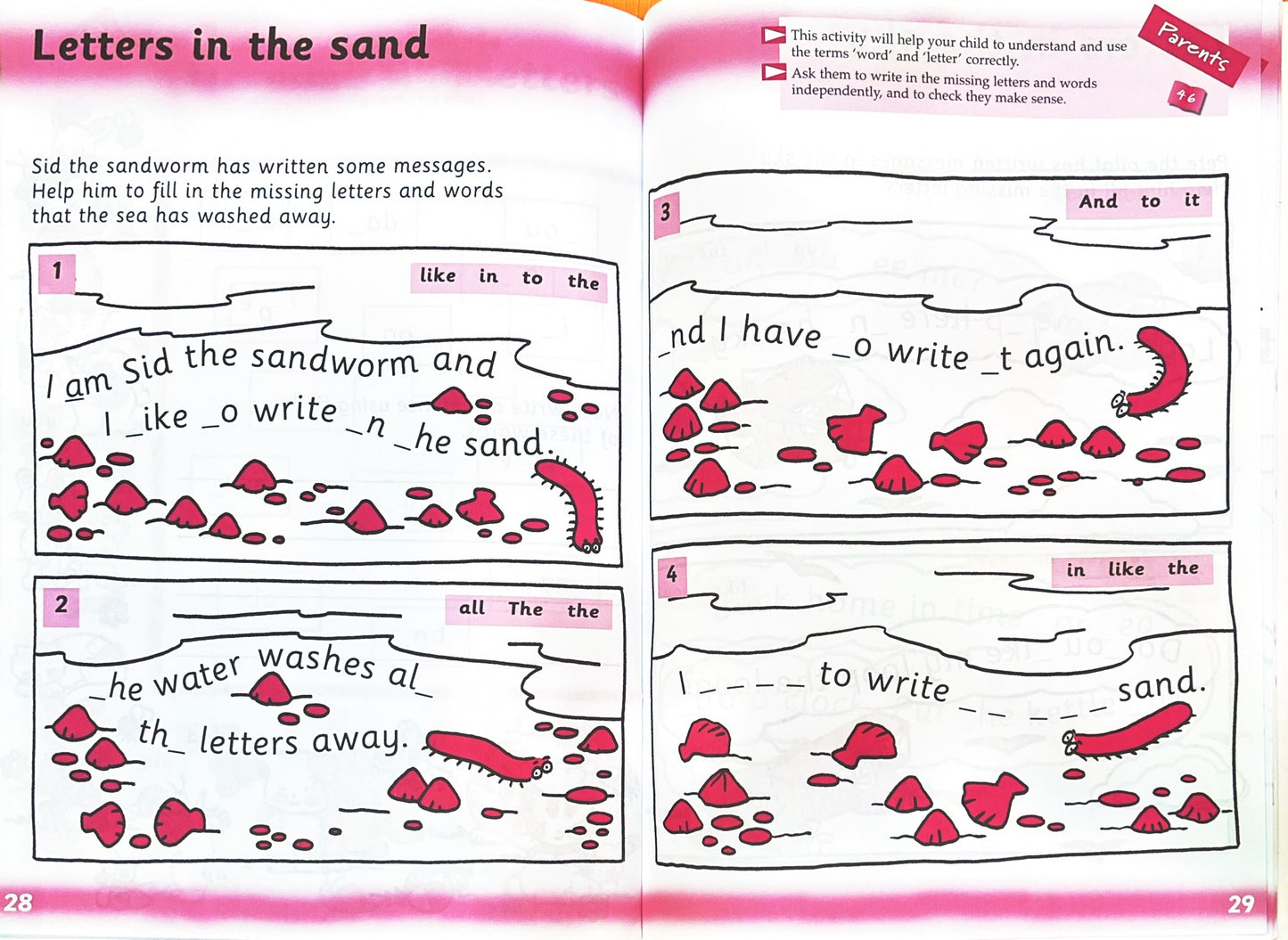Letters Practice (4- 5 years)