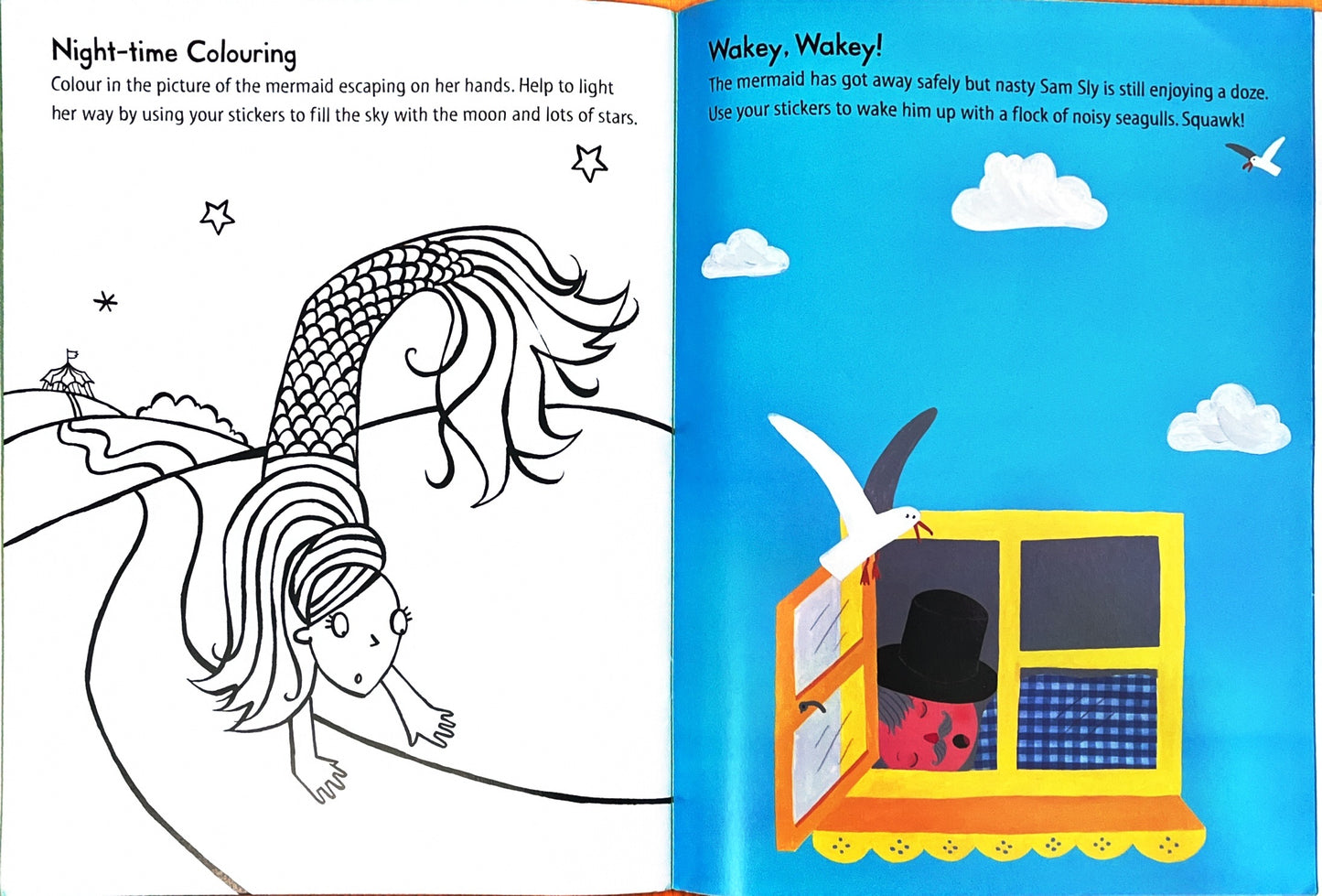 The Singing Mermaid Activity Book (with over 400 stickers)