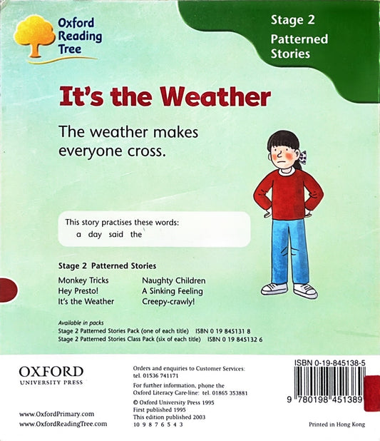 It's the Weather (Phonics)
