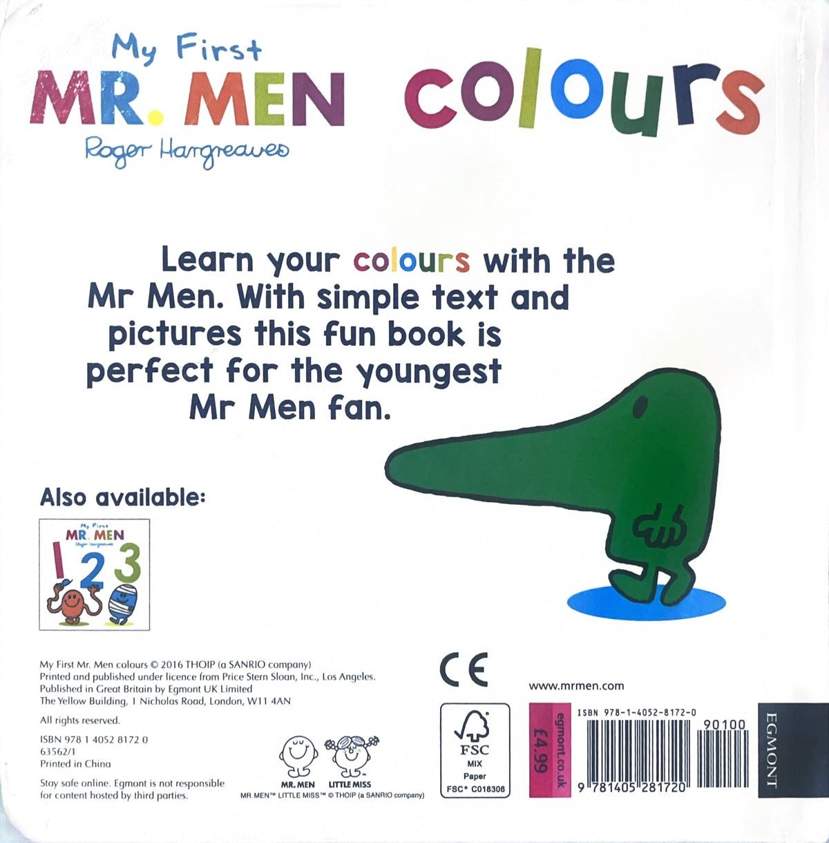 My First Mr Men Colours