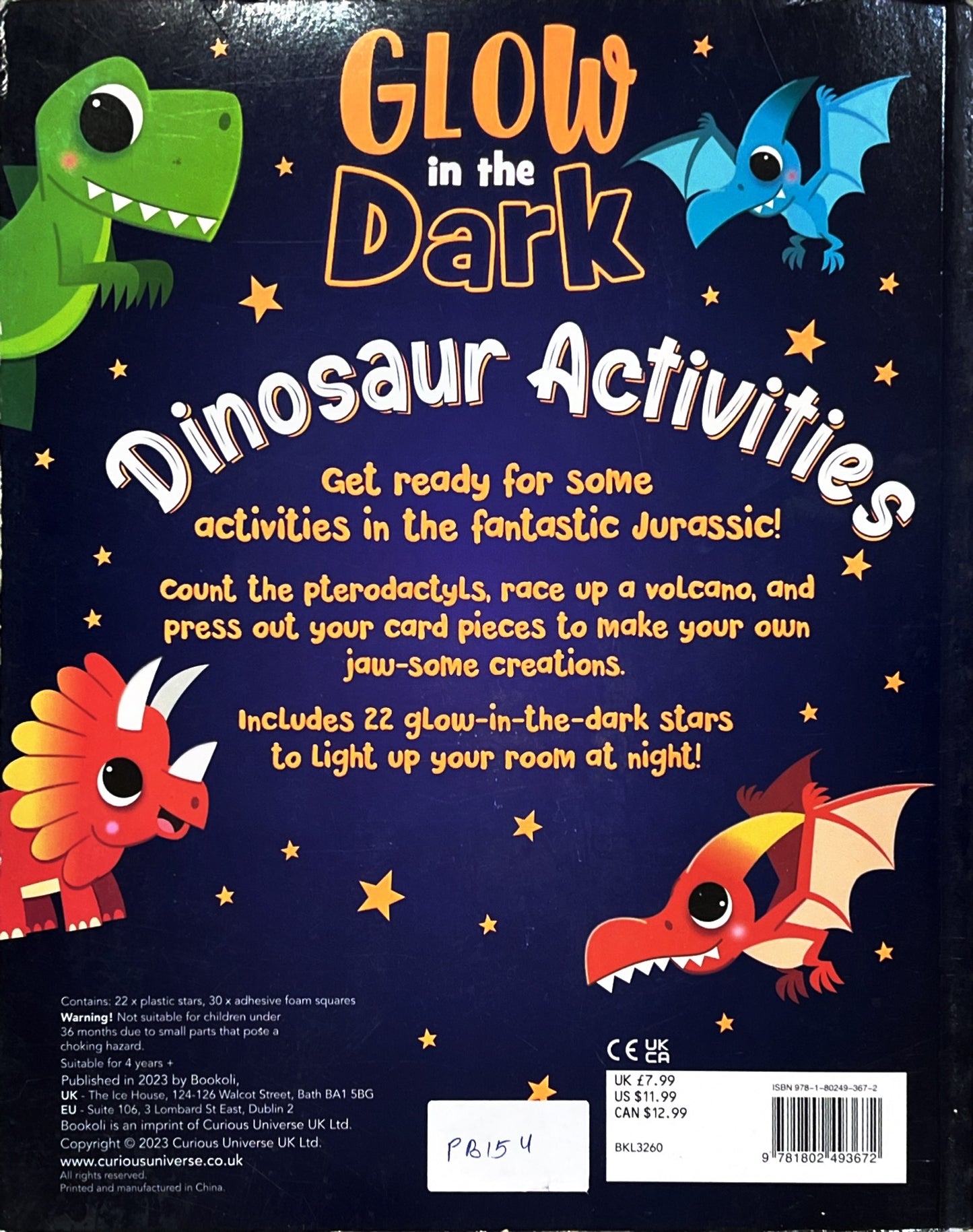 Glow in the dark (Dinosaur Activities)