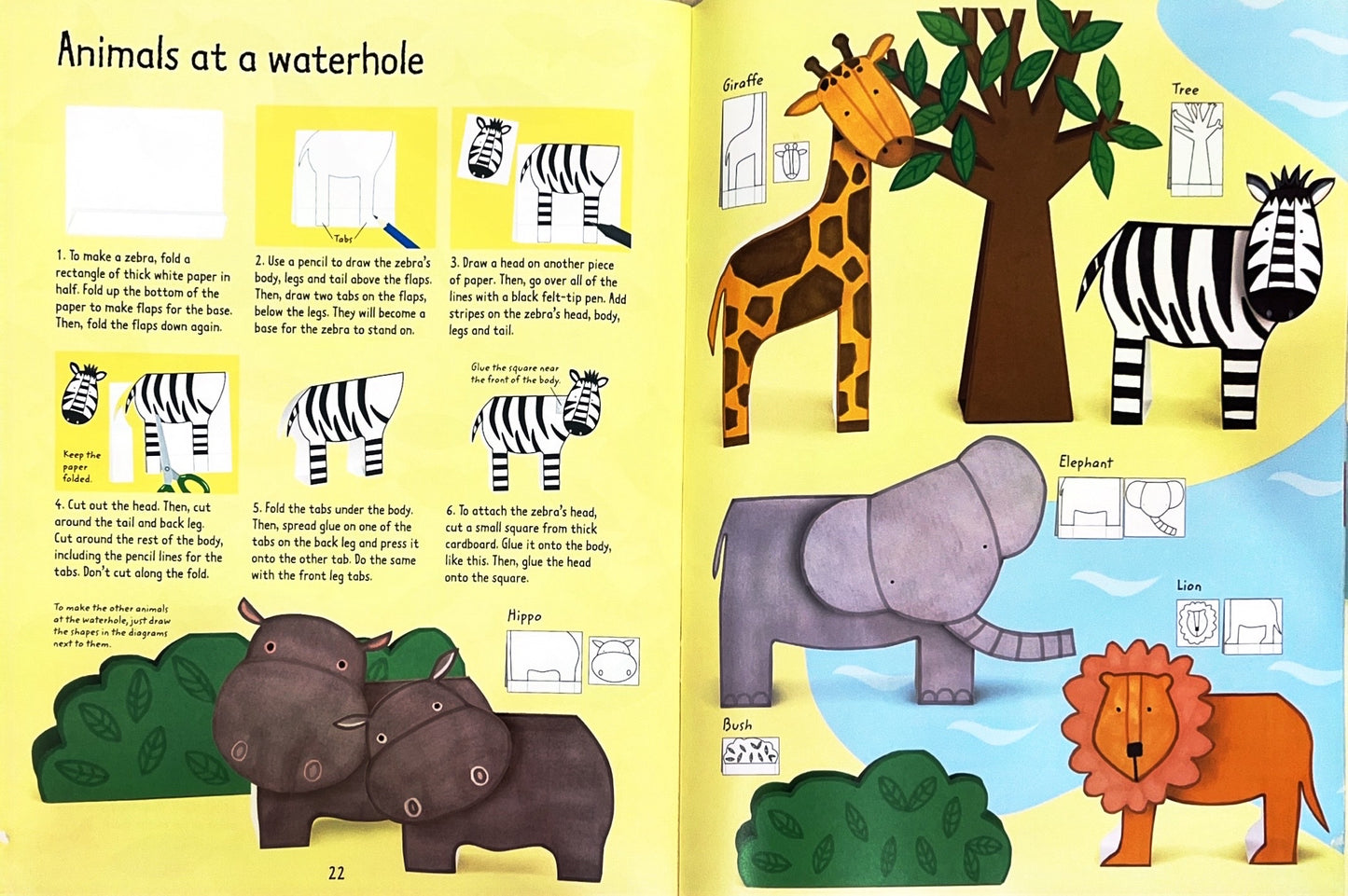 Usborne Animals Things to make and do