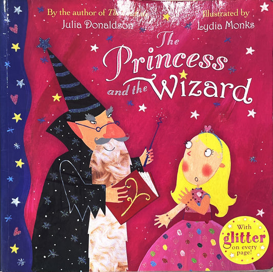 The Princess and the Wizard and the Girl and The Magic Shoes Combo (Glittery Pages)