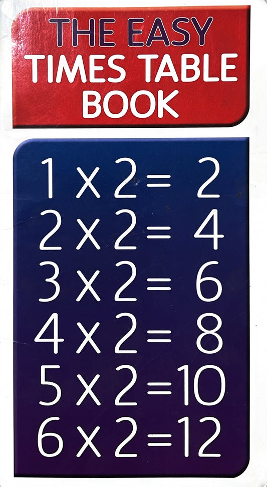 Times Table Book