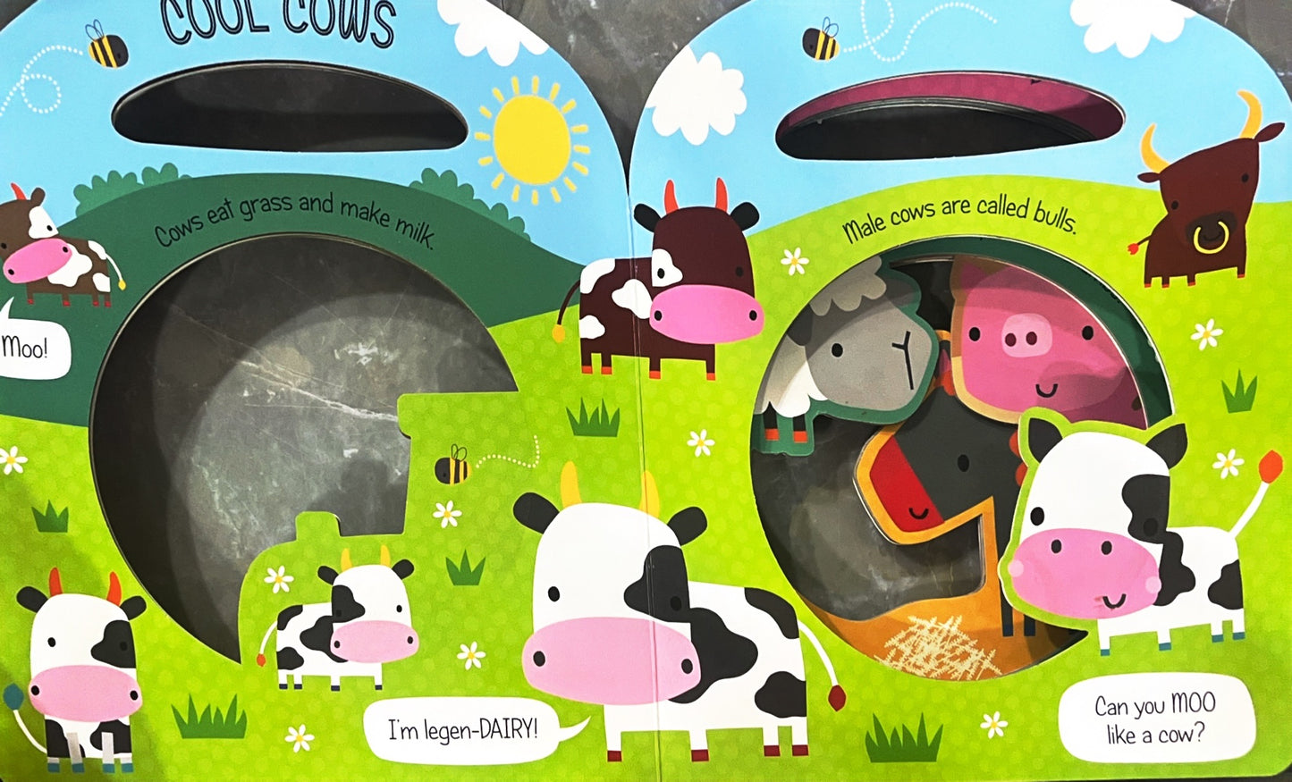 On the farm (cut out Book)