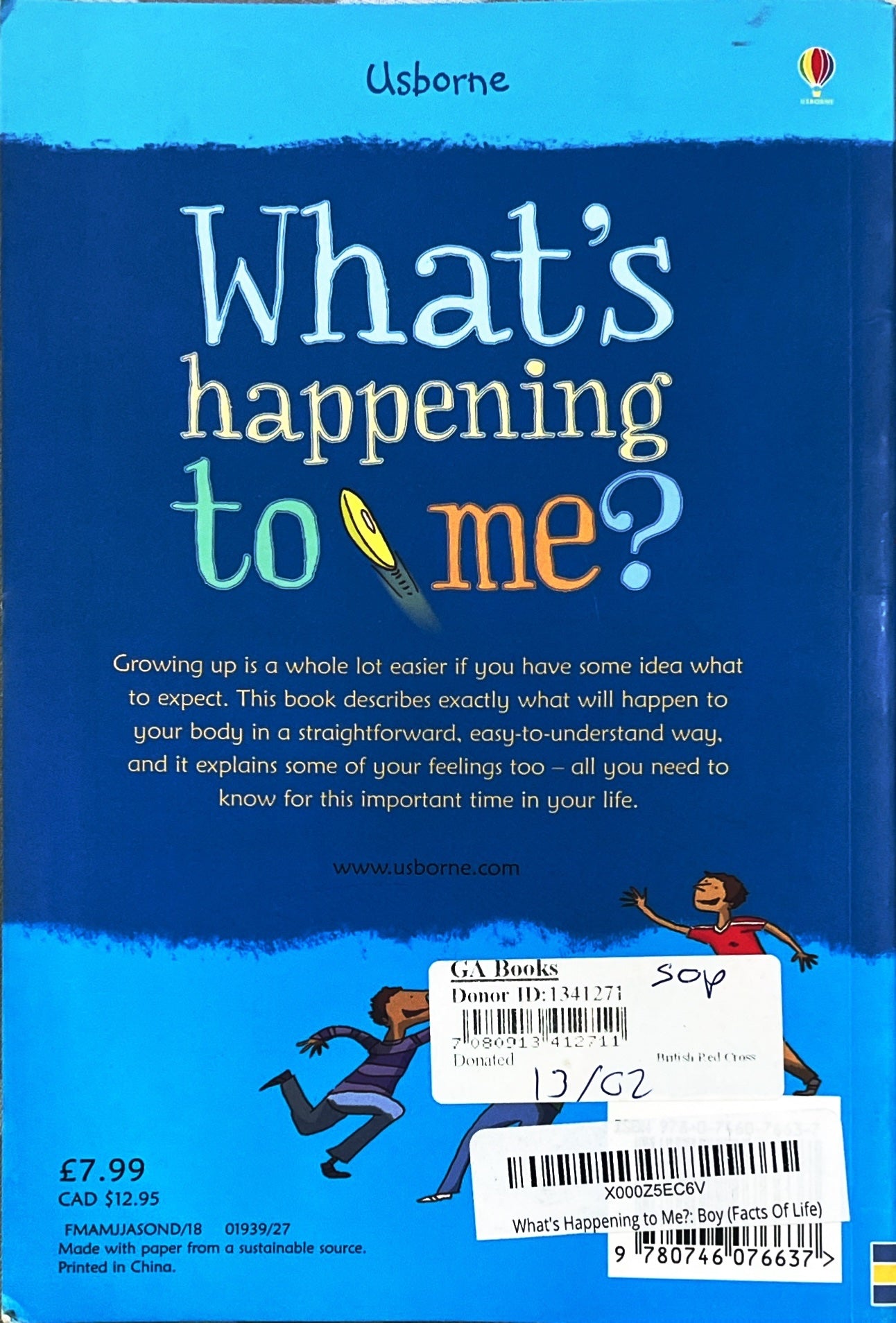 What's happening to me? (For Boys)