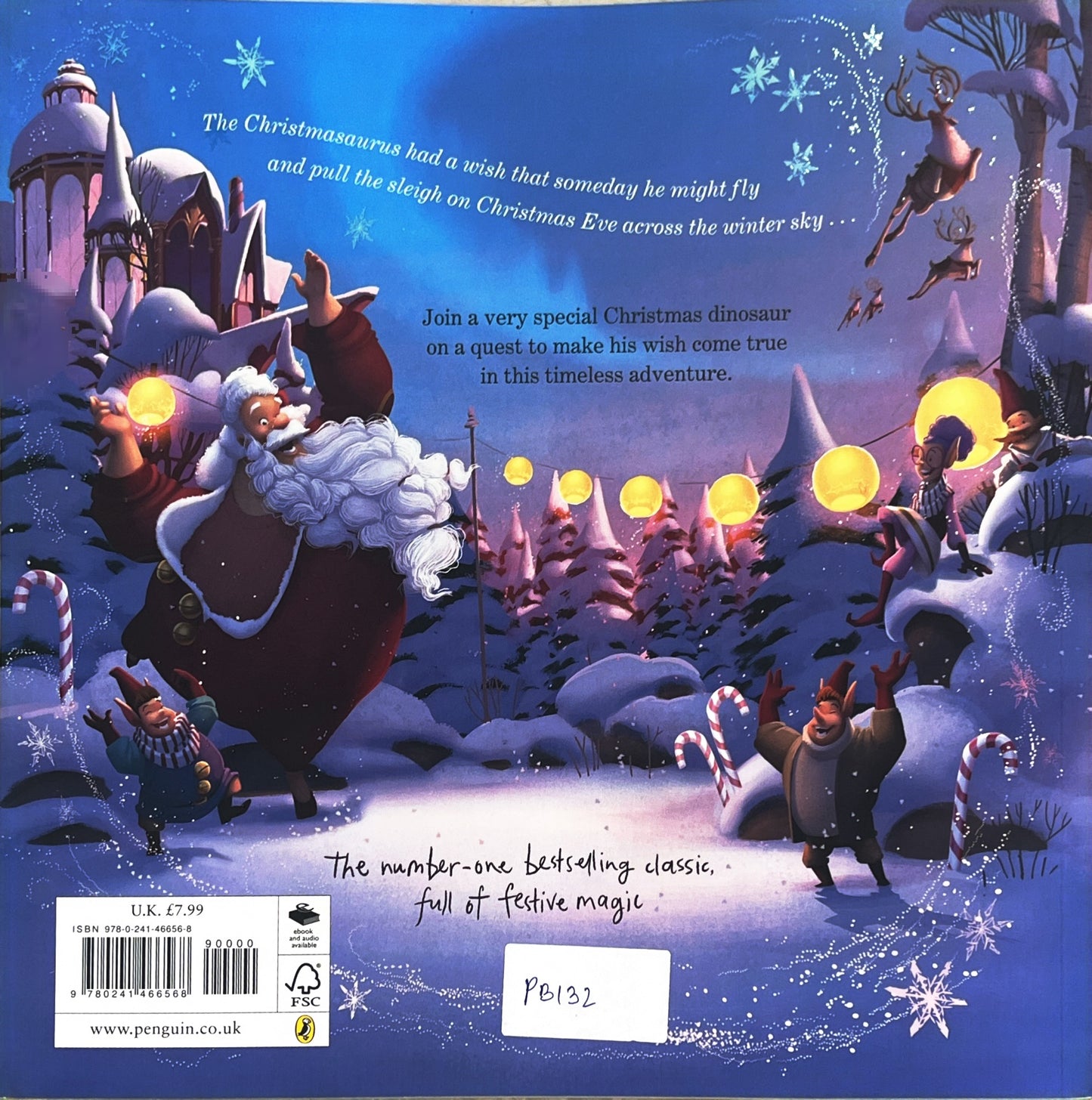 The Christmasaurus (3D cover)