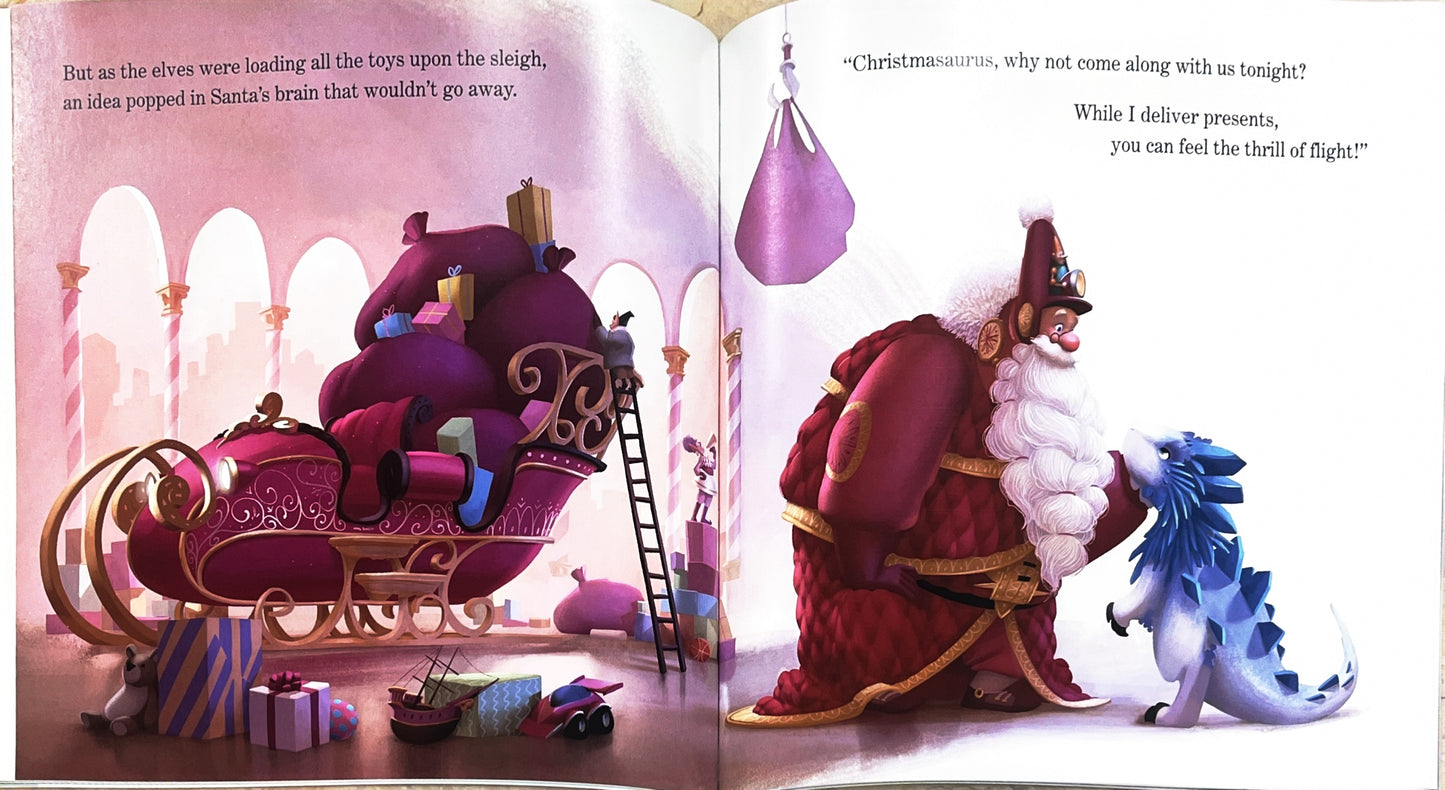 The Christmasaurus (3D cover)