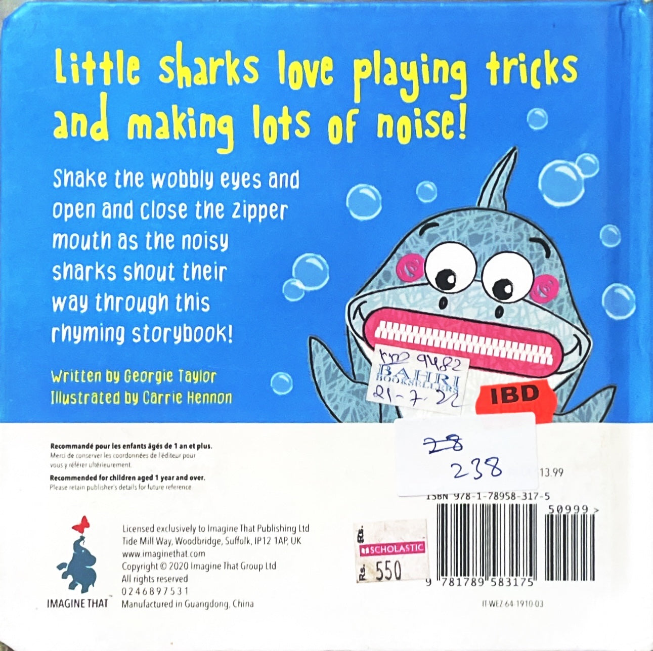 shhh shhh shark (Touch and Feel)