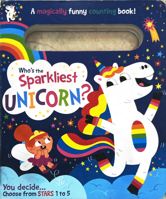 Who's the Sparkliest Unicorn? (with handle)