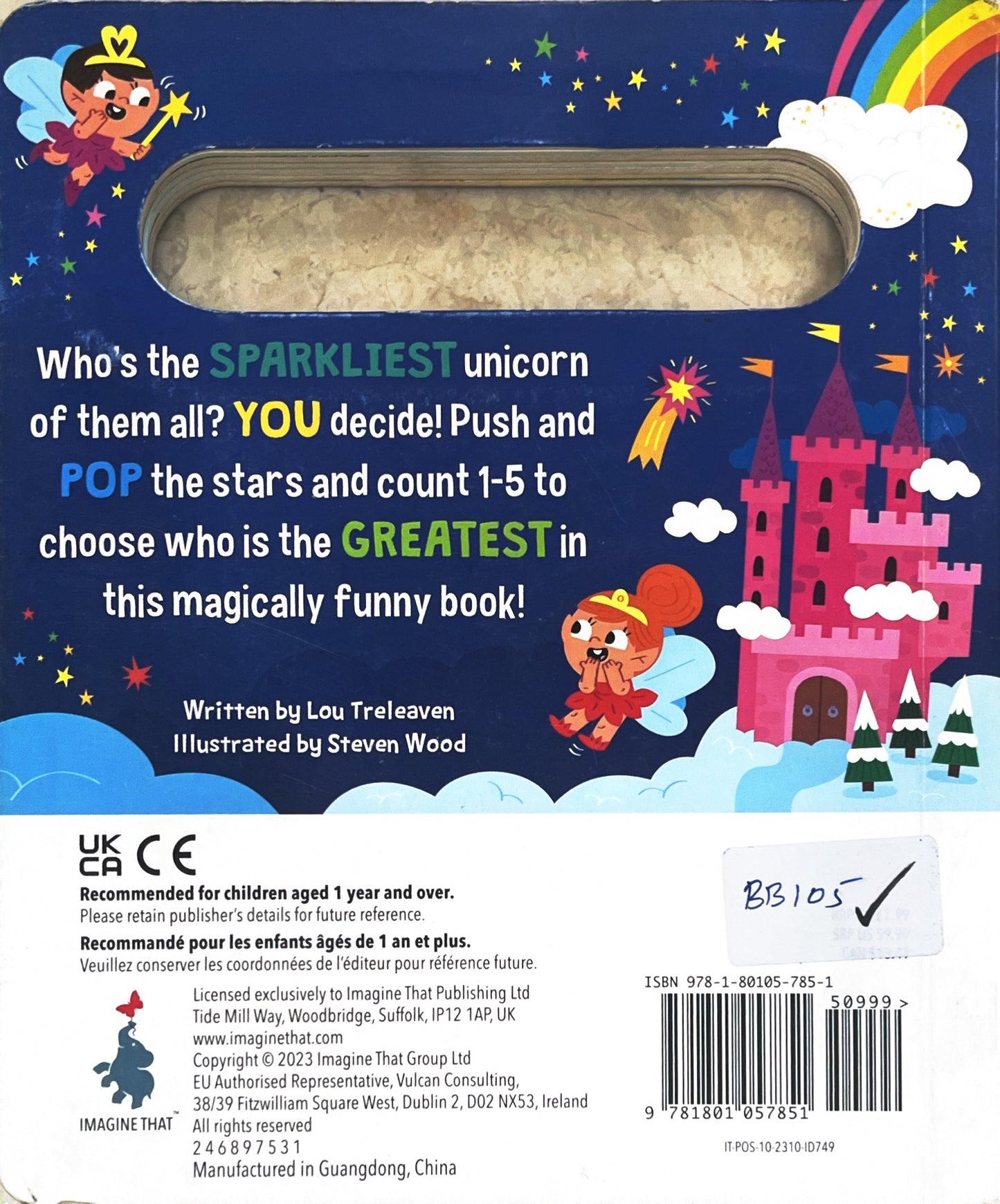 Who's the Sparkliest Unicorn? (with handle)