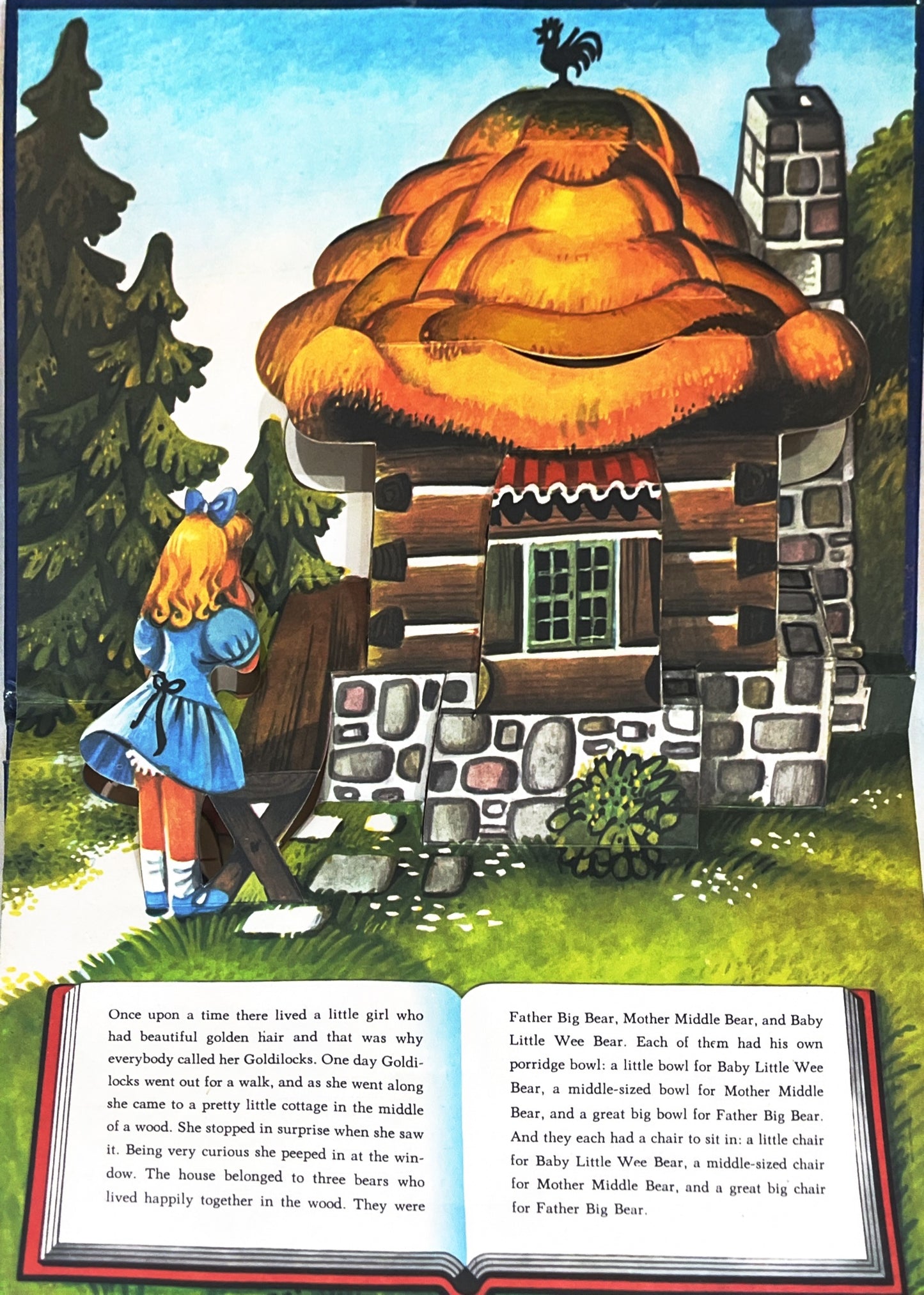 Goldilocks and the three bears (pop Up Book)