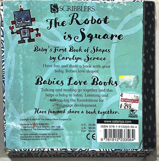 The Robot is square (Soft Padded book)