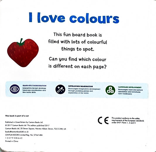 I love colors (Peek a Hole Book)