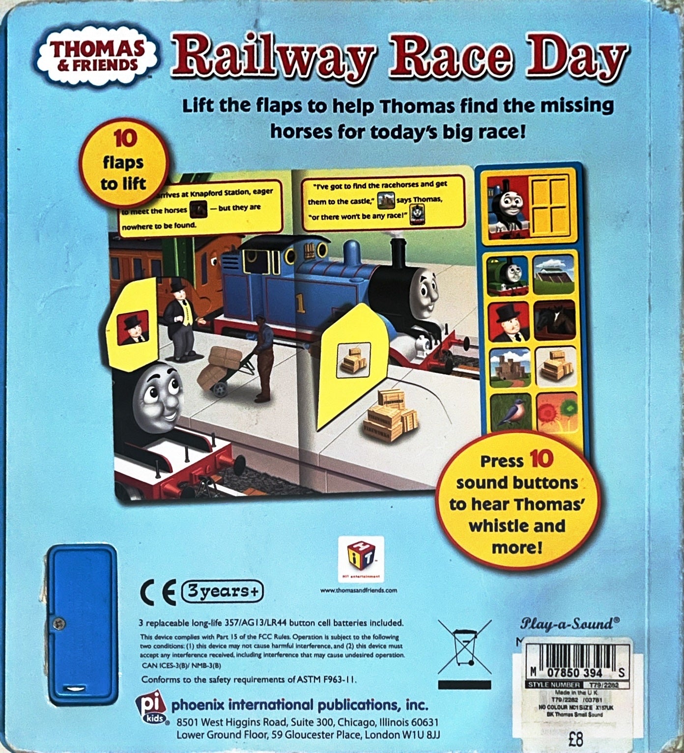 Railway Race Day (Sound Book+ Lift the Flaps)