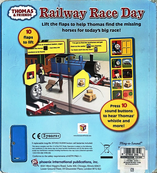 Railway Race Day (Sound Book+ Lift the Flaps)