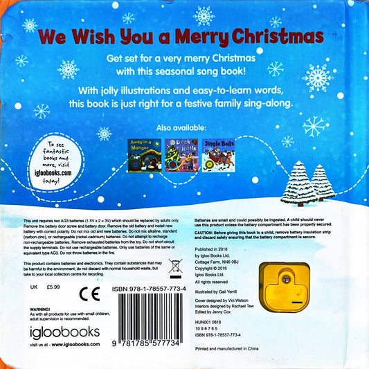We Wish you a Merry Christmas (Sound Book)