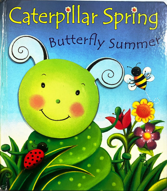 Caterpillar spring (with real model caterpilllar inside)
