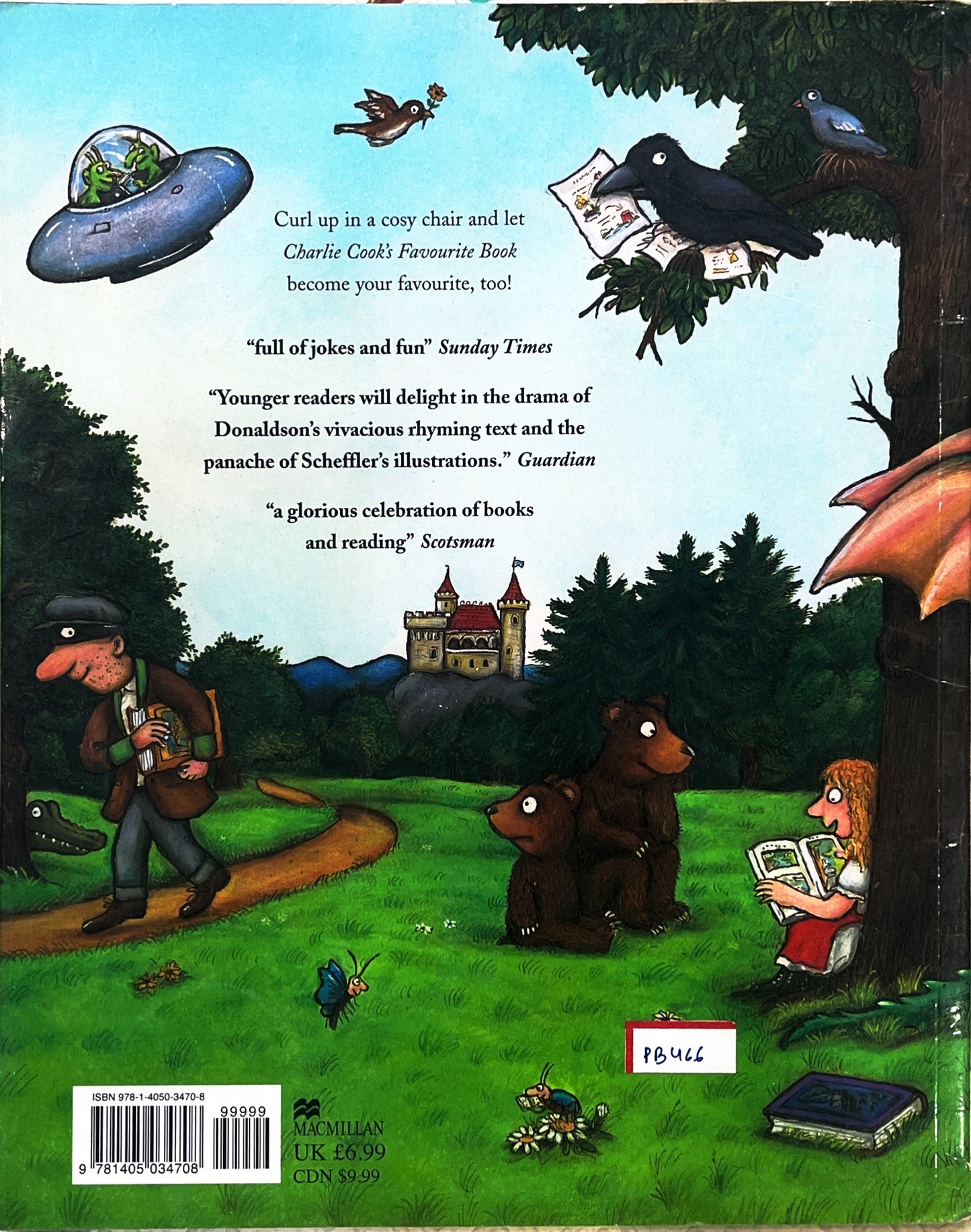 Charlie Cook favourite Book