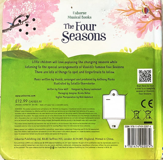 The Four Seasons Soundbook (By Usborne)