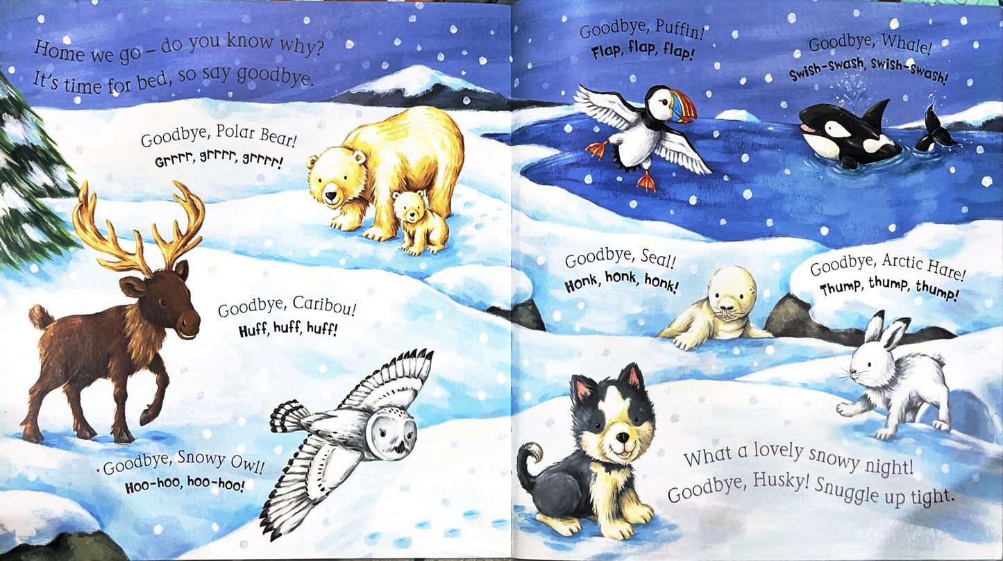 Say Hello to the Snowy Animals (Touch and Feel)