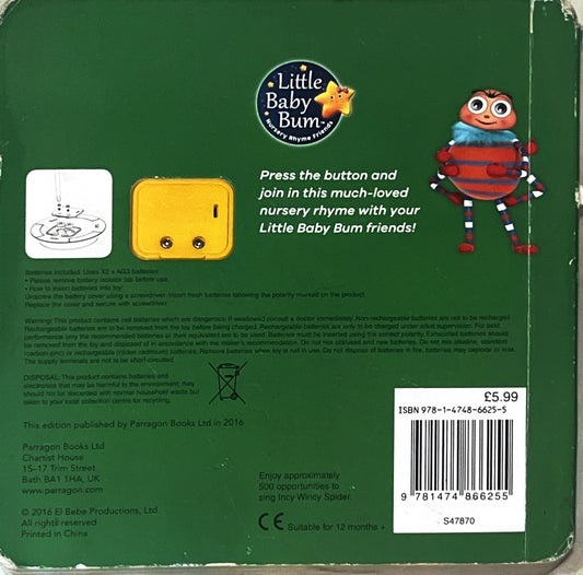 Incy Wincy Spider (Sound Book)