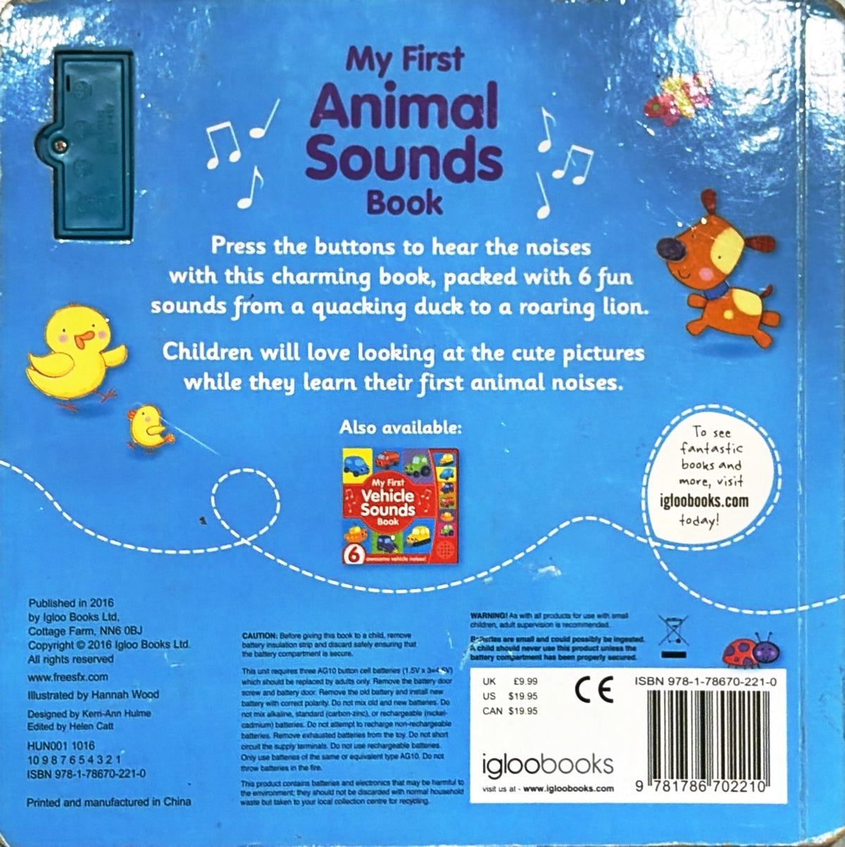 My First Animal Sounds Book