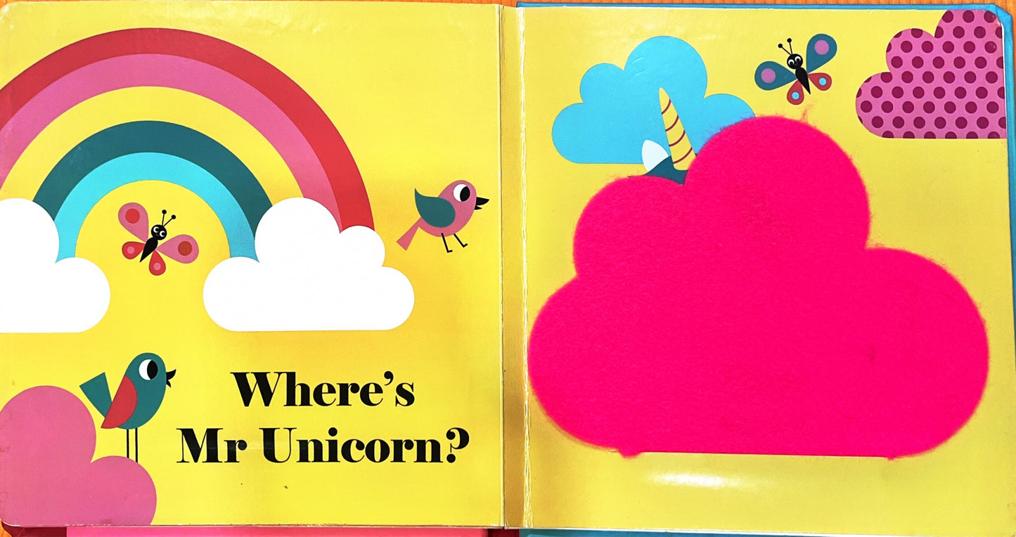 Where's Mr unicorn (Soft Flaps and Mirror)