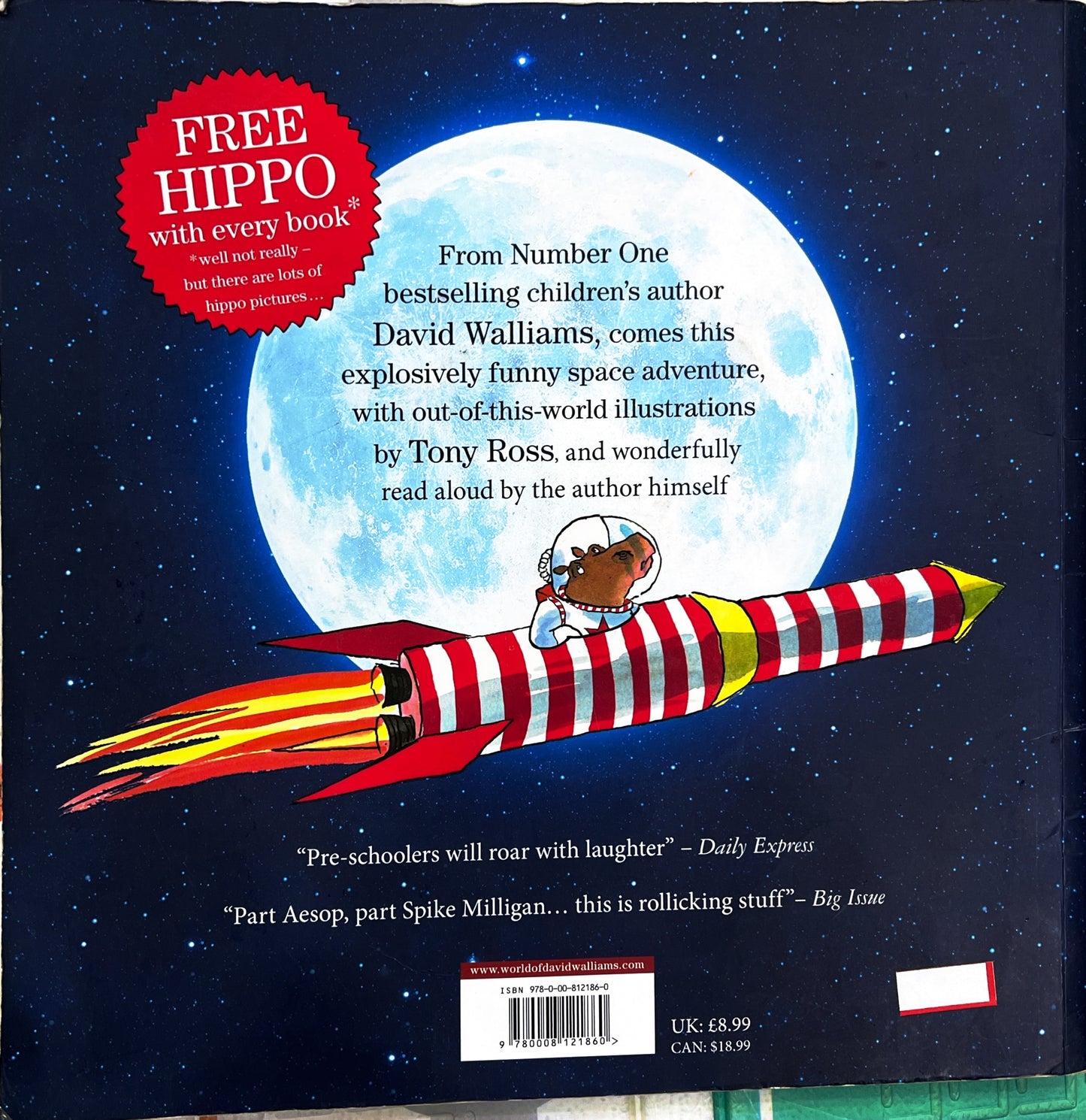 First Hippo on Moon (David Williams)