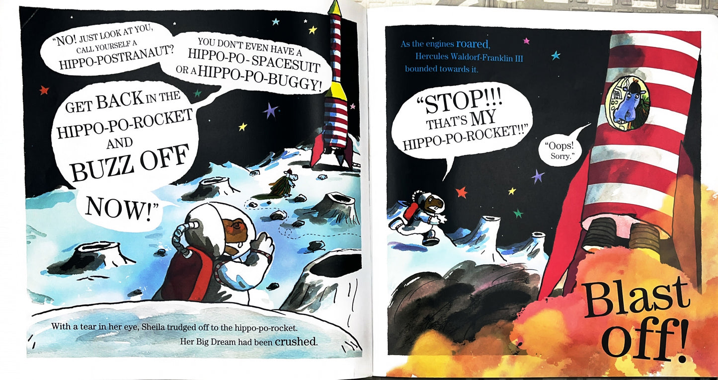 First Hippo on Moon (David Williams)