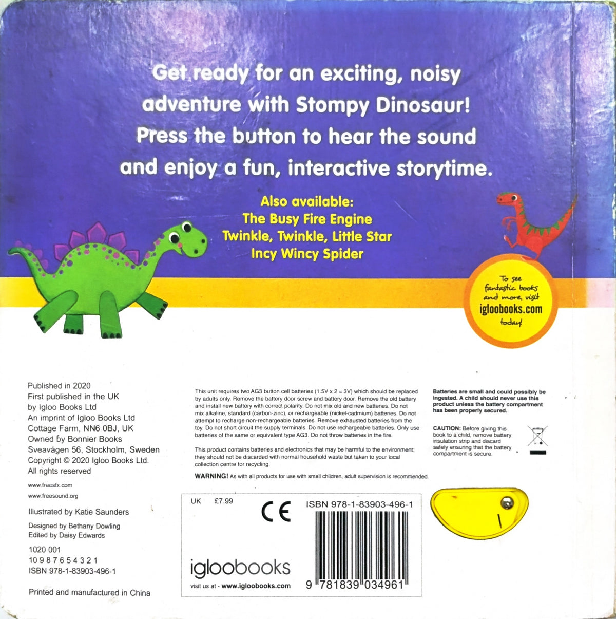 The Noisy Very Noisy Dinosaur