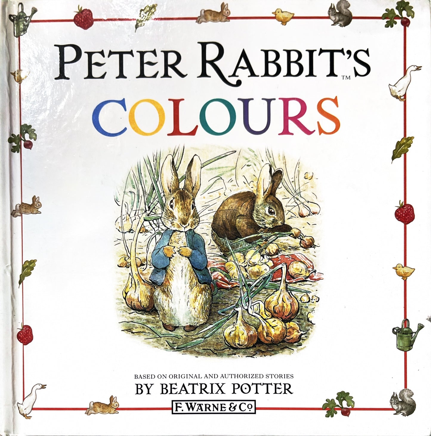 Peter Rabbits Colours (Hardcover)