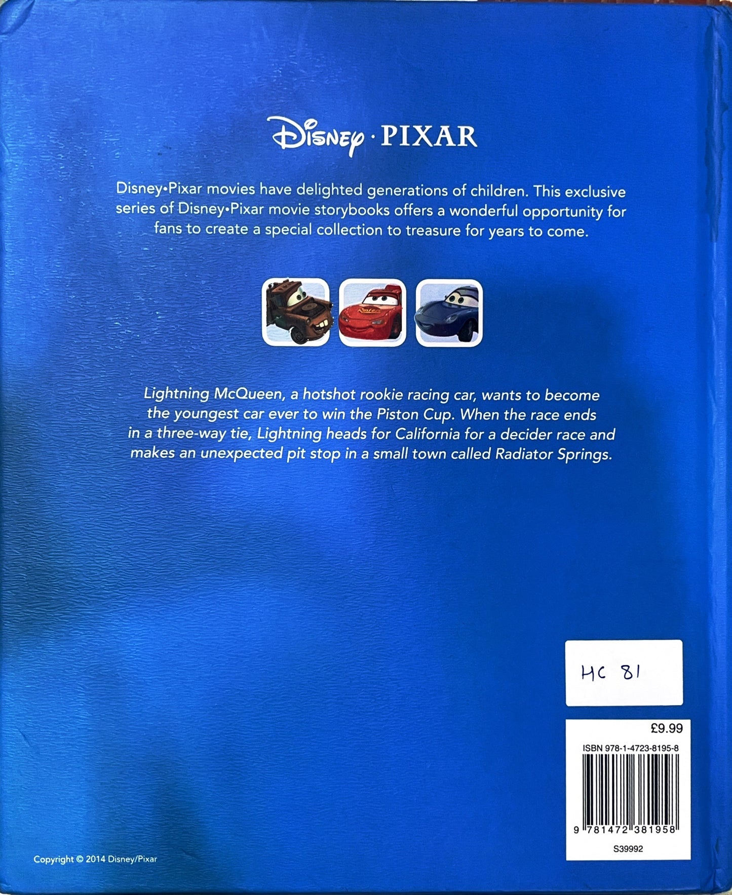 Disnep Cars (Hardcover)