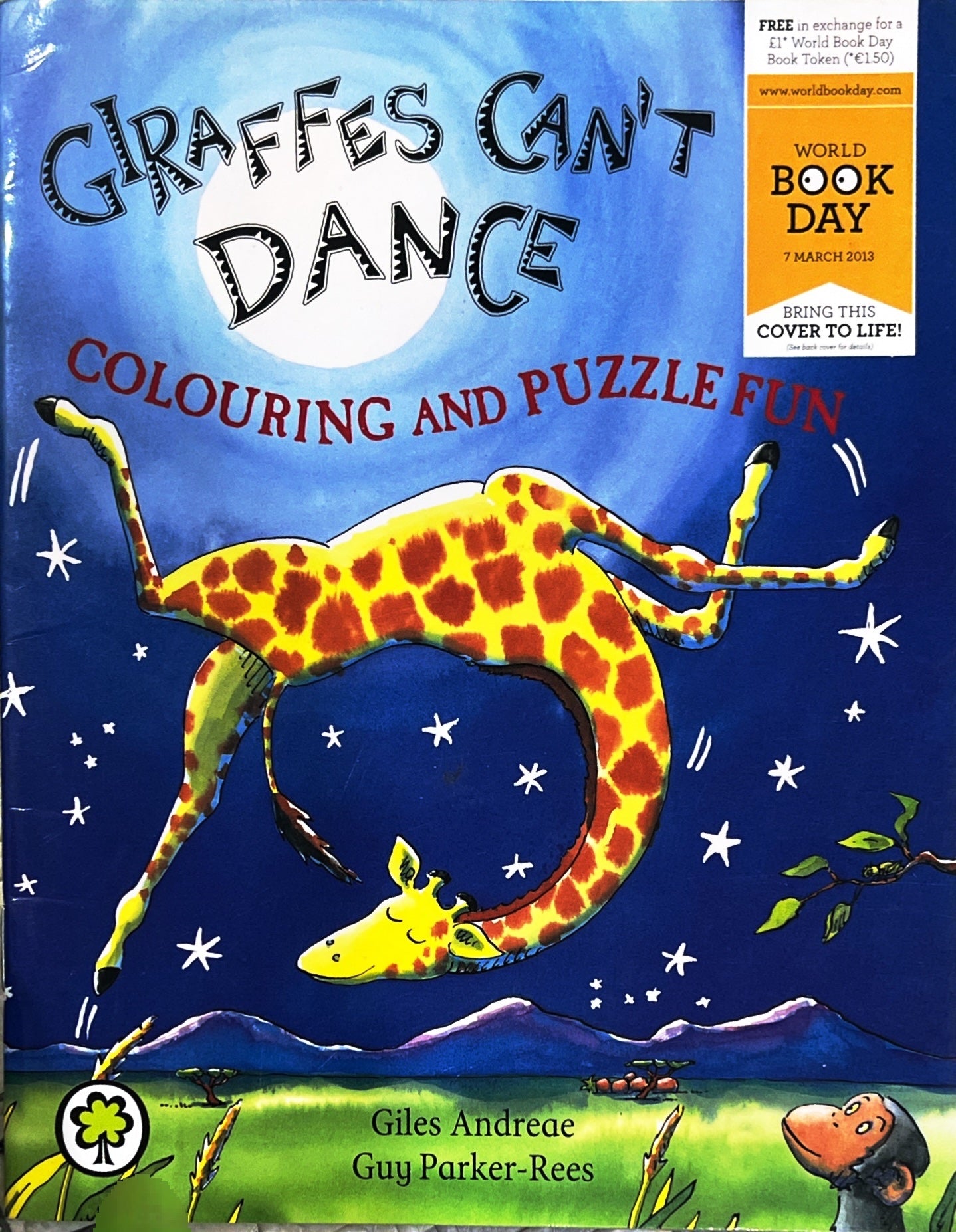 Giraffe can't dance (Small activity Book)
