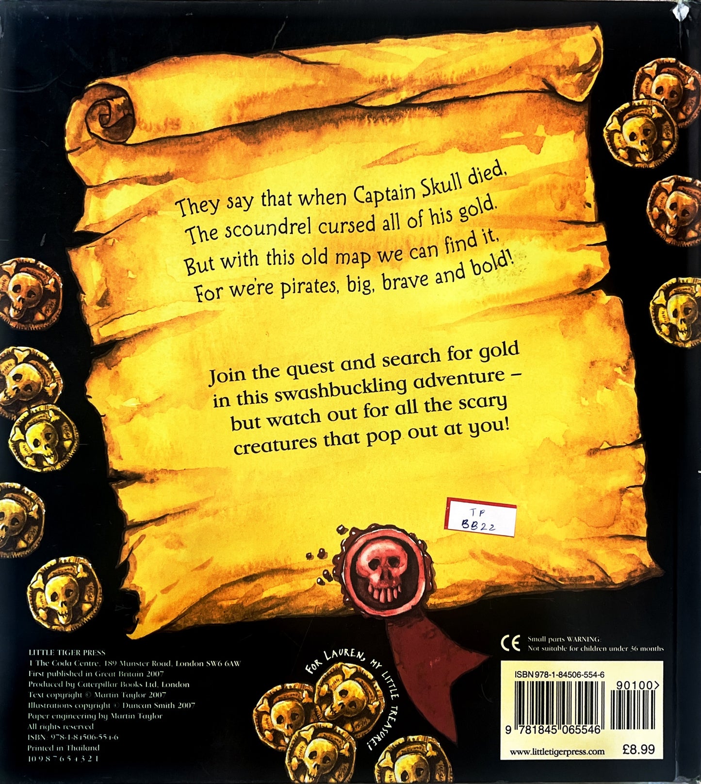 The treasures of Skull island (Pop Up Book)