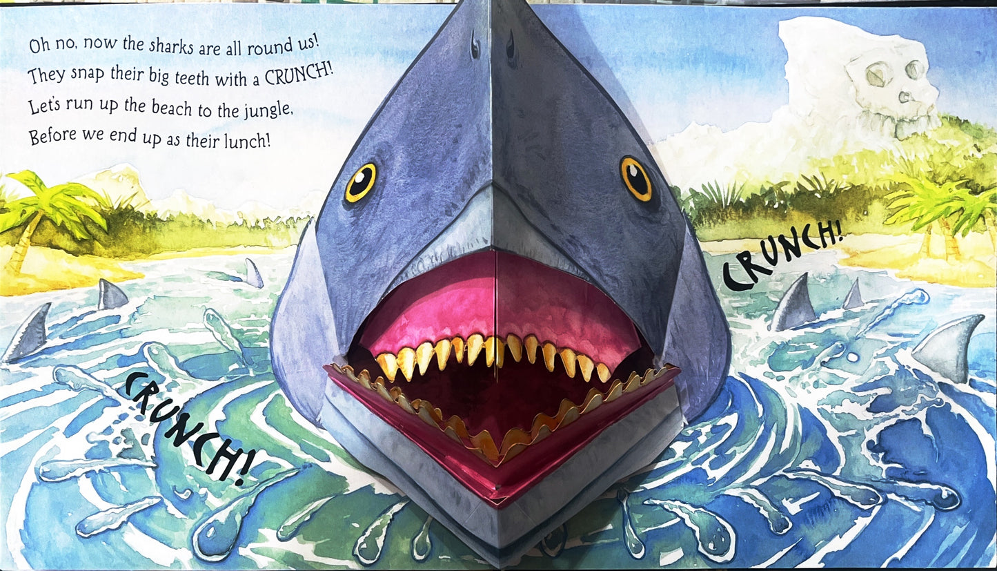 The treasures of Skull island (Pop Up Book)