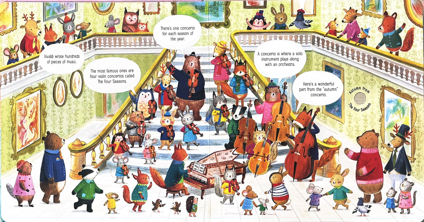 The animal Orchestra play Vivaldi ( Multi Sound Book)