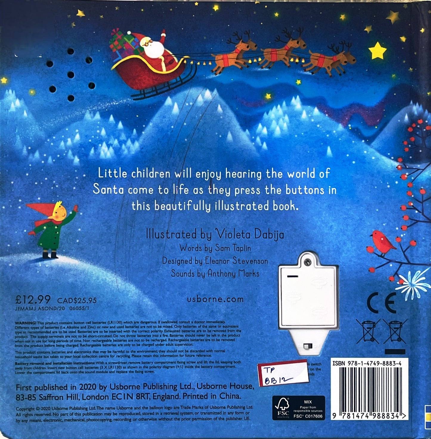 Santa Sound Book (Multiple Sounds)